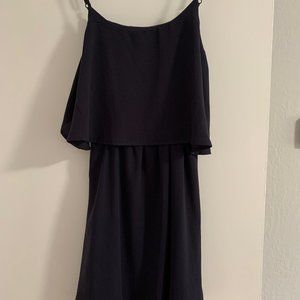 Simple Navy Dress